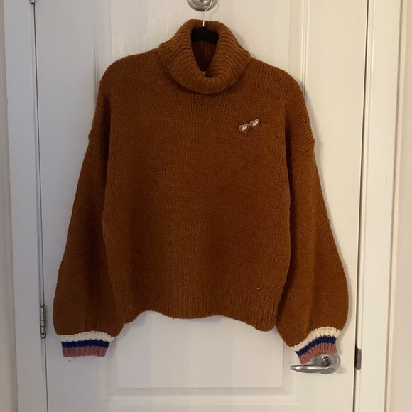 Ted Baker Mohair Striped Knit Sweater - Picture 3 of 10